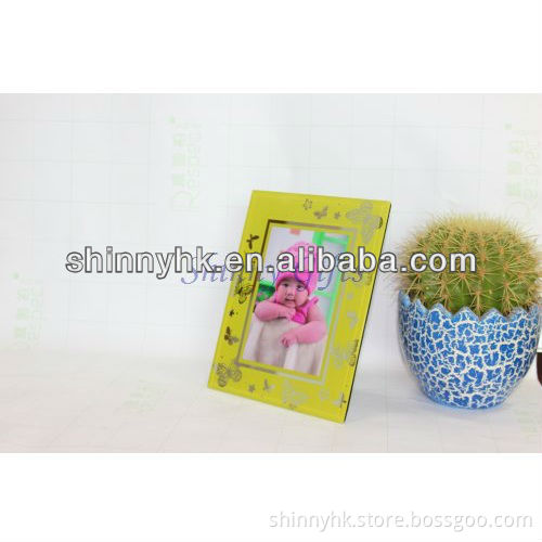 Decoration gifts love photo frame in yellow SI-20120665